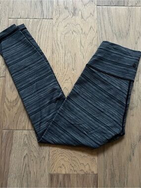 Lululemon Gray High Times Leggings Sz 6